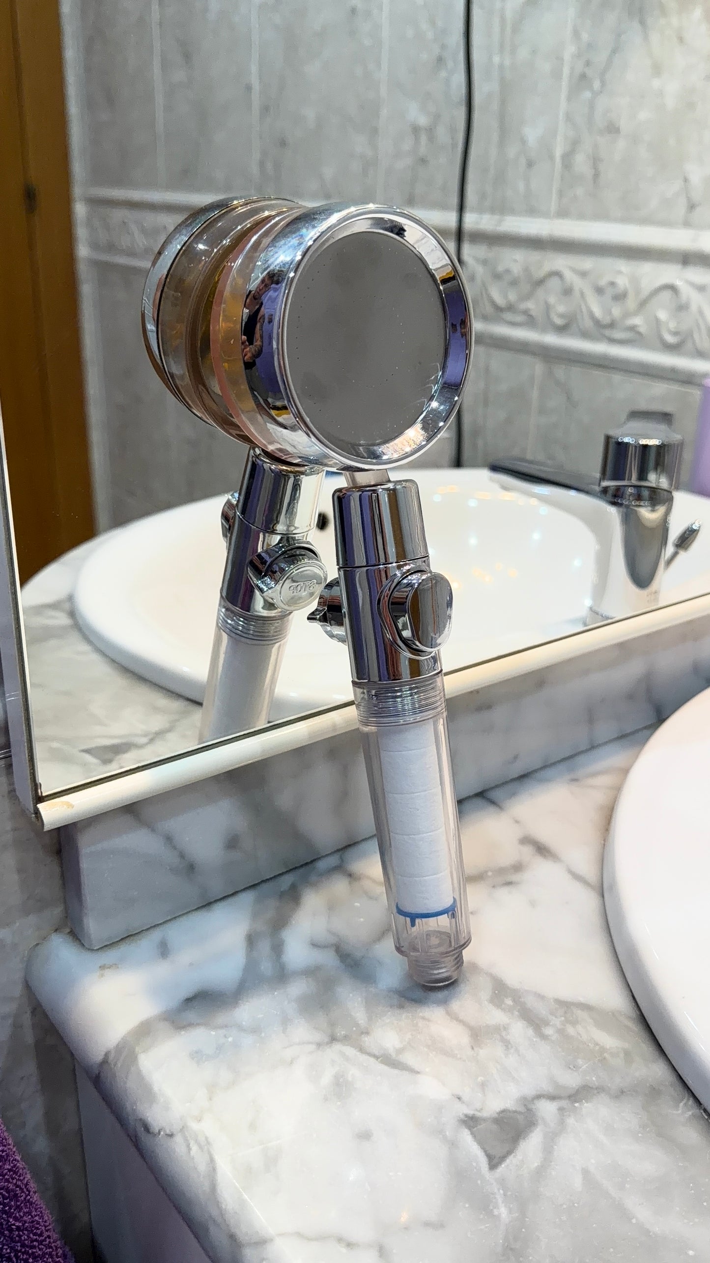 Ducha de Alta Presión y Purificación Celular