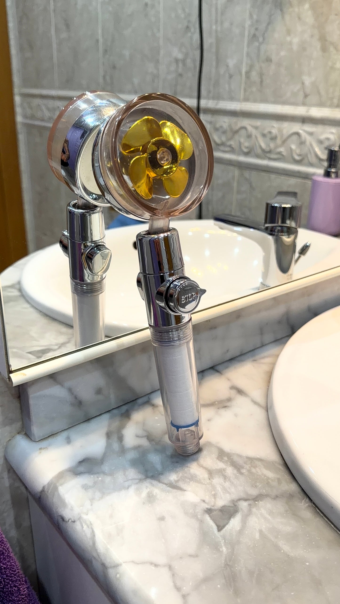 Ducha de Alta Presión y Purificación Celular